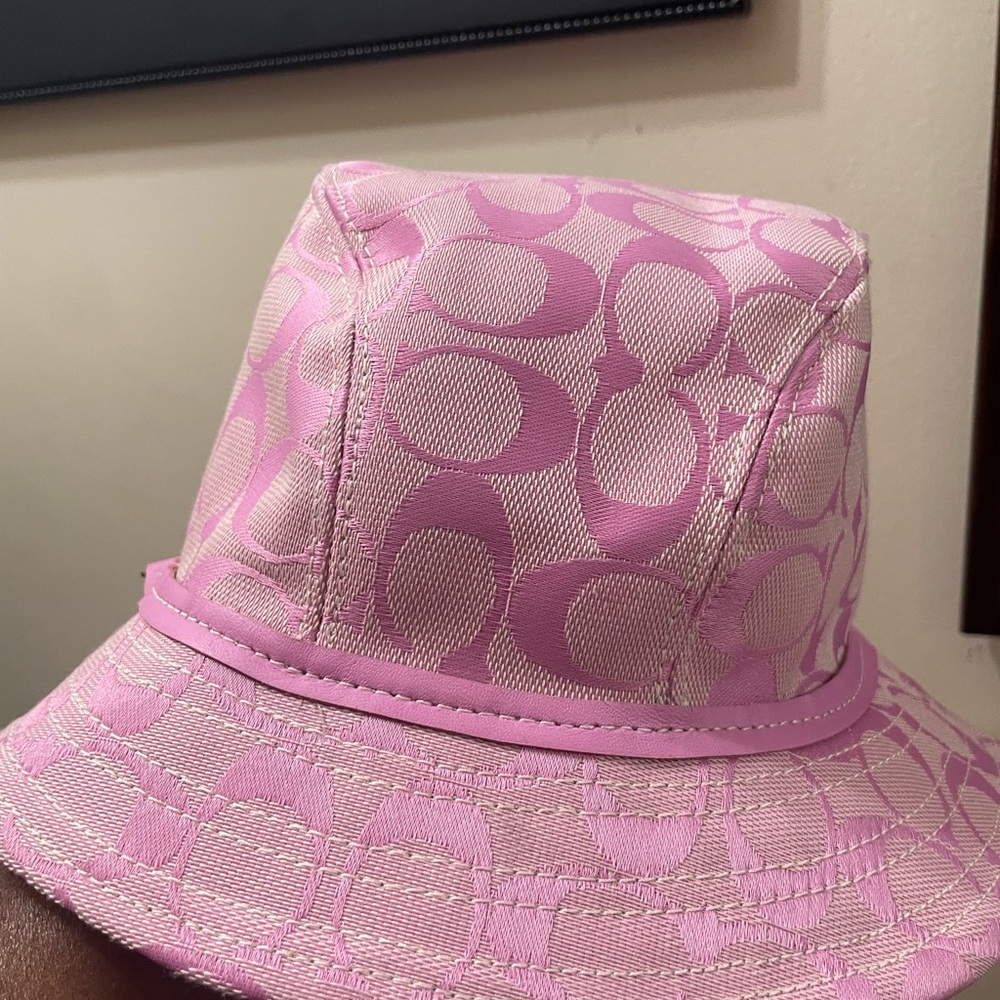 Pink Patterned Bucket Hat - Picture 5 of 8